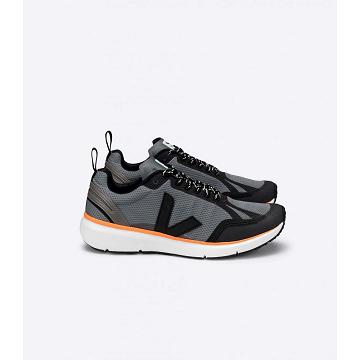 Dámské Obuv Veja CONDOR 2 ALVEOMESH Black/Orange | CZ 490JPQ